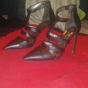 Jeffrey Campbell Pointy Toe Black Pumps Size 10